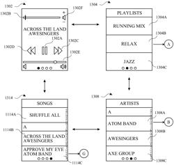 MUSIC USER INTERFACE