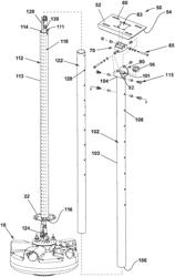 Ceiling fan hanger assembly