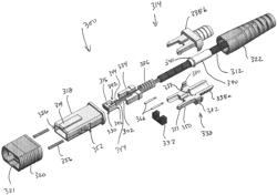 Pushable MPO connector