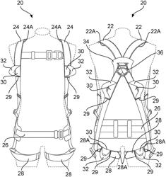 FORCE DAMPING SYSTEM INCLUDING FORCE DAMPER, REINFORCED NON-FLAMMABLE BAILOUT LANYARD, AND FORCE ABSORBING FIREMAN HARNESS