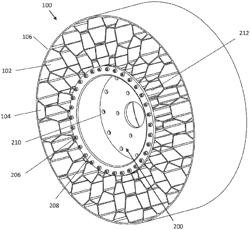 Reusable rim for non-pneumatic tires