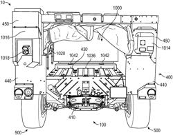 Electrified military vehicle