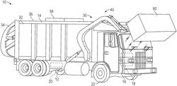 Electric control system for electric refuse vehicle