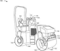 Monitoring a steering angle of a machine