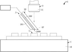 Optical detection system and alignment method for a predetermined target object