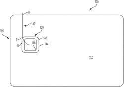 DI capacitive embedded metal card