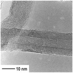 Method for preparing carbon nanostructure comprising molybdenum disulfide, lithium secondary battery cathode comprising carbon nanostructure comprising molybdenum disulfide, prepared thereby, and lithium secondary battery comprising same