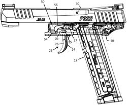 TAKEDOWN LEVER, TAKEDOWN SAFETY, AND TRIGGER SHOE