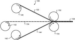 MESH CURRENT COLLECTOR FOR DRY ELECTRODE LAMINATION