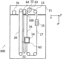 Sway amount estimation system and elevator apparatus