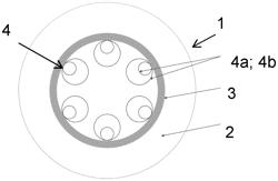 Methods for producing a hollow-core fiber and for producing a preform for a hollow-core fiber