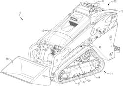 LOADER WITH IMPROVED ARM PATH