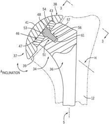 Shoulder prosthesis with variable inclination humeral head component