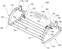 Bracket for a clothesline assembly and a clothesline assembly