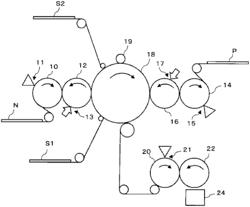 Laminated electrode assembly manufacturing device and method