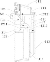 DIRT TREATMENT APPARATUS, CLEANING DEVICE AND CONTROL METHOD FOR CLEANING DEVICE