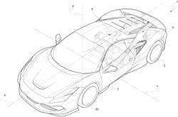 MOTOR VEHICLE WITH AN IMPROVED ARRANGEMENT OF INTAKE AIR INTERCOOLERS