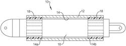 High performance plastic radial bearings for rotating and reciprocating applications