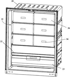 Refrigerating and freezing device