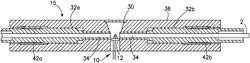 Optical subassembly having side-emitting optical fiber coupled to high-energy UV-C laser diode