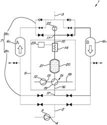 Regeneration Means and Drying Device for Drying Compressed Gas