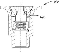 Cast-in place anchor with lockable jaw assembly