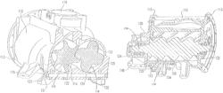 Screw compressor with oil injection at multiple volume ratios