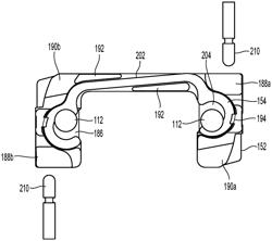 Fiber optic ferrule and a guide pin clamp with field changeable guide pins