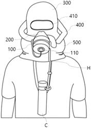 FIRE ESCAPE MASK