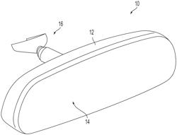 INTERIOR REARVIEW MIRROR ASSEMBLY FOR VEHICLE