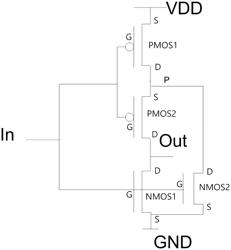 CMOS inverter circuit