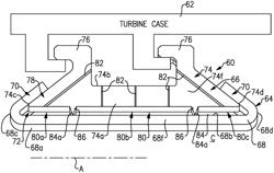 Air seal system with backside abradable layer