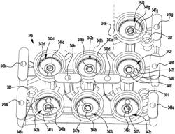 Integrated actuator manifold for multiple valve assembly