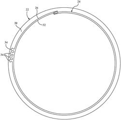 Expandable pipe including a liner for restoring a conduit