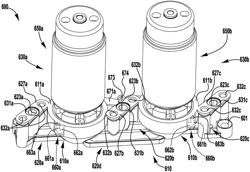 Fluid component body with leak test passages