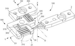 Shock-resistant protection provided with a viscous substance for a resonator mechanism with rotary flexible guide