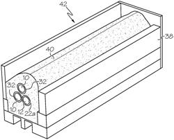 FILAMENTED CASK FOR GRAPHITIZATION OF CARBON MATERIAL