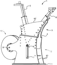 Stationary exercise apparatus for indoor cycling