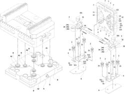 Vise quick-change base with improved structure