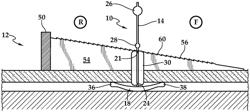 Device for leveling and aligning tiles and method for leveling and aligning tiles