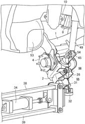 Assembly method and assembly device for suspension device of vehicle and mixed model production line