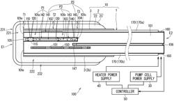 Sensor element of gas sensor