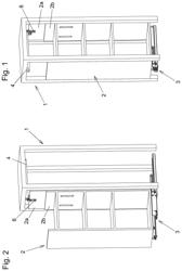 DEVICE FOR LATERALLY GUIDING THE UPPER END OF A PULL-OUT FURNITURE PART