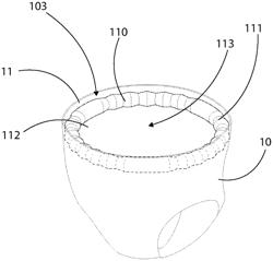 UNDERWEAR DONNING DEVICE, SYSTEM AND METHOD