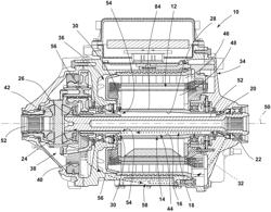 DRIVE UNIT HAVING A ROTOR SHAFT