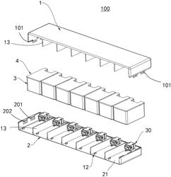 Moisture- and dust-proof lockable press-type spring compartment pillbox