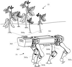 Adaptive scouting using multi-legged robots