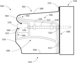 Covered rain gutter system