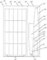 Wristband label form with uneven lamination panels