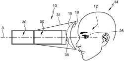 A DEVICE AND A COMPUTER-IMPLEMENTED METHOD FOR DETERMINING A PARAMETER REPRESENTATIVE OF A VISUAL ACUITY